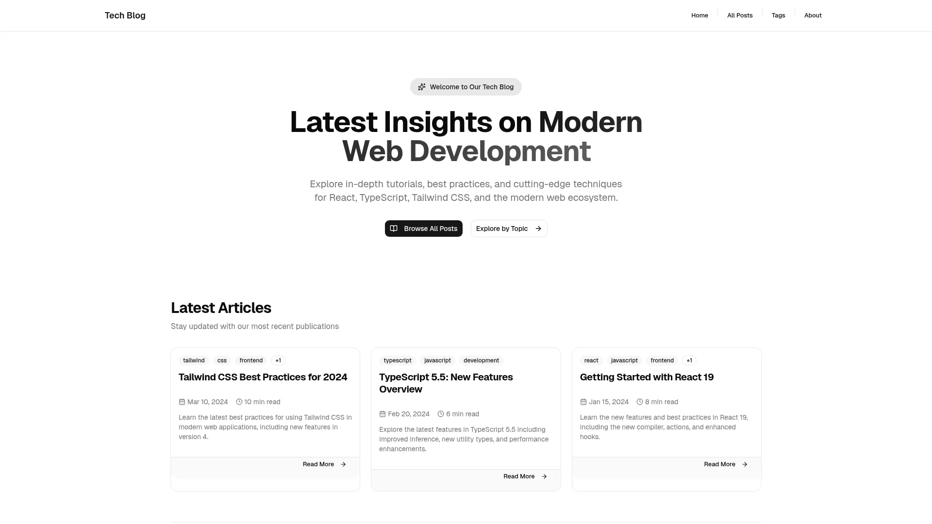 Tech blog guide.